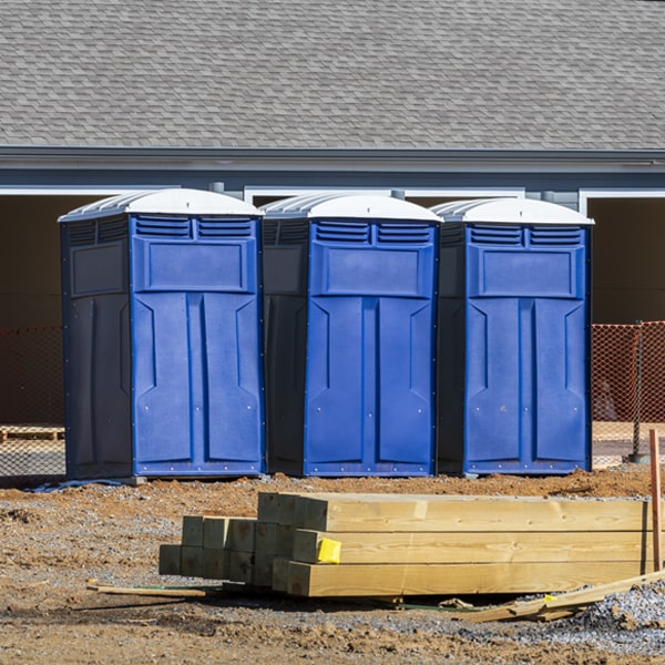 are there any restrictions on what items can be disposed of in the portable restrooms in Lake Como Pennsylvania